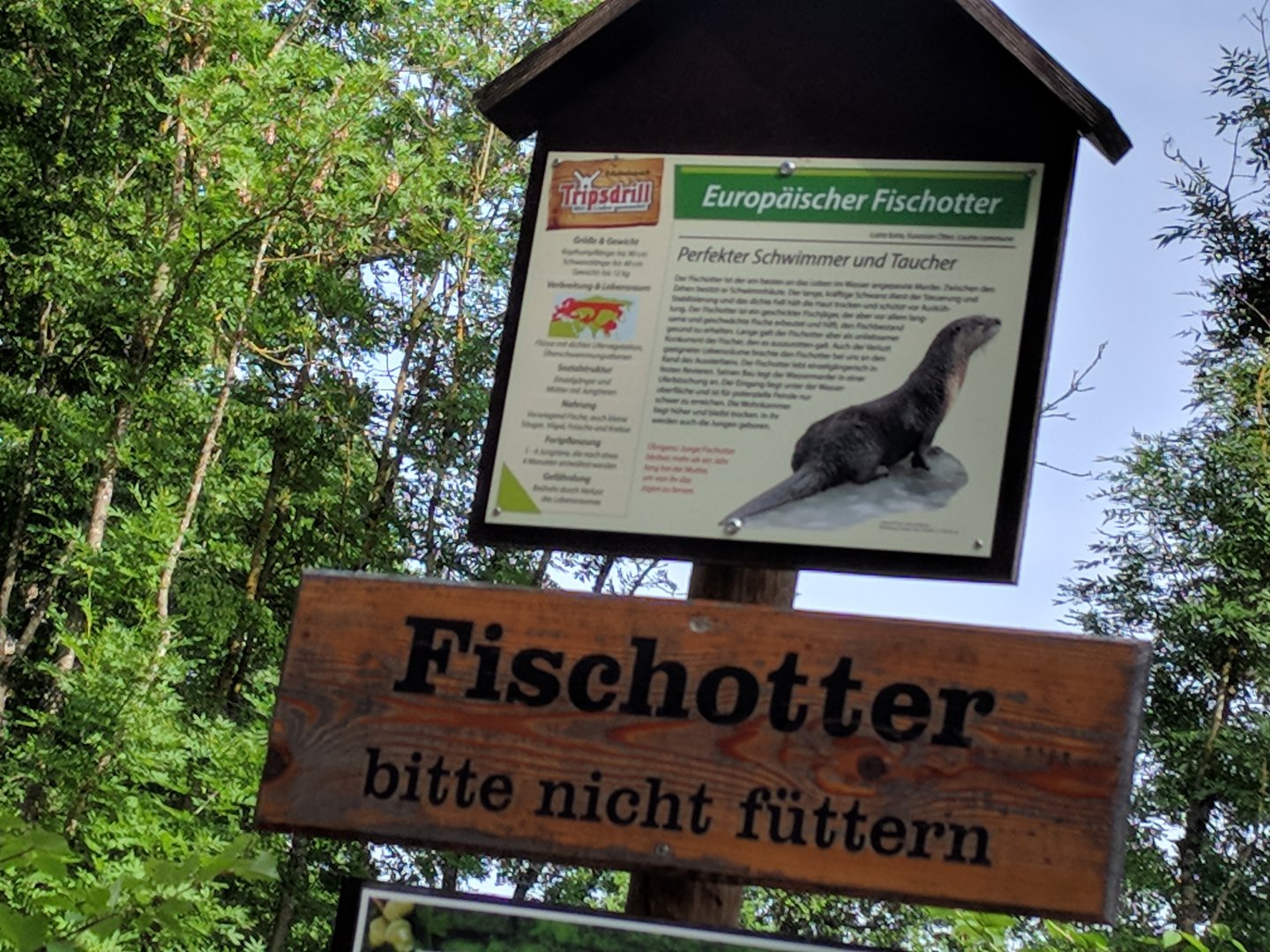 New 2018 River Otter Signage