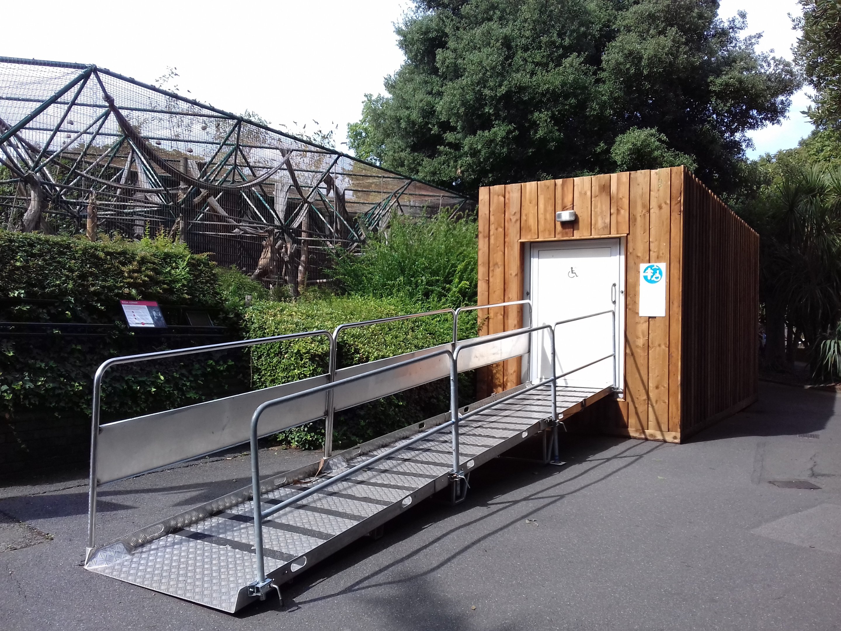 New accessible toilet