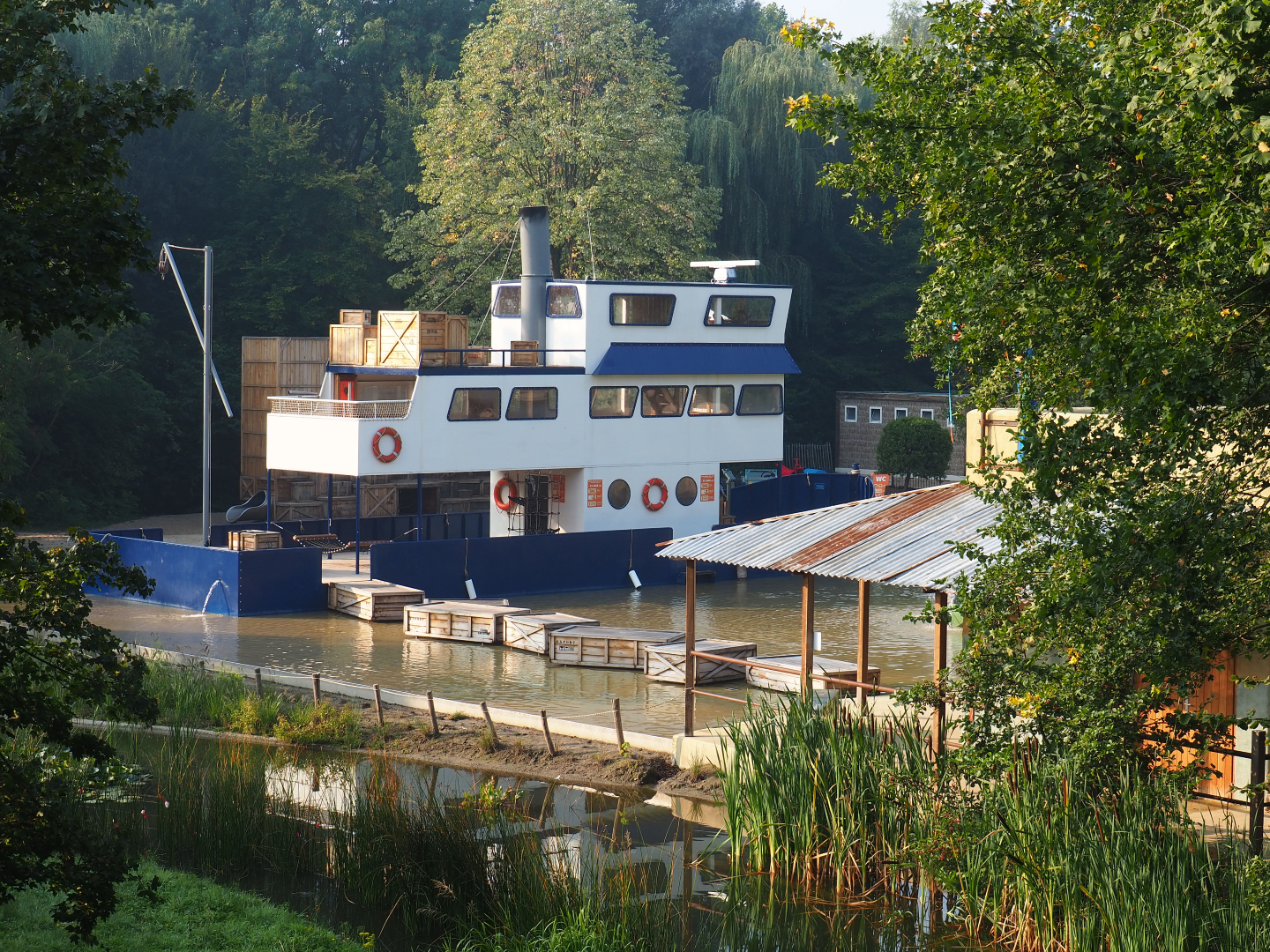 New African area playground - Water/Congolese port themed, 2020-09-16