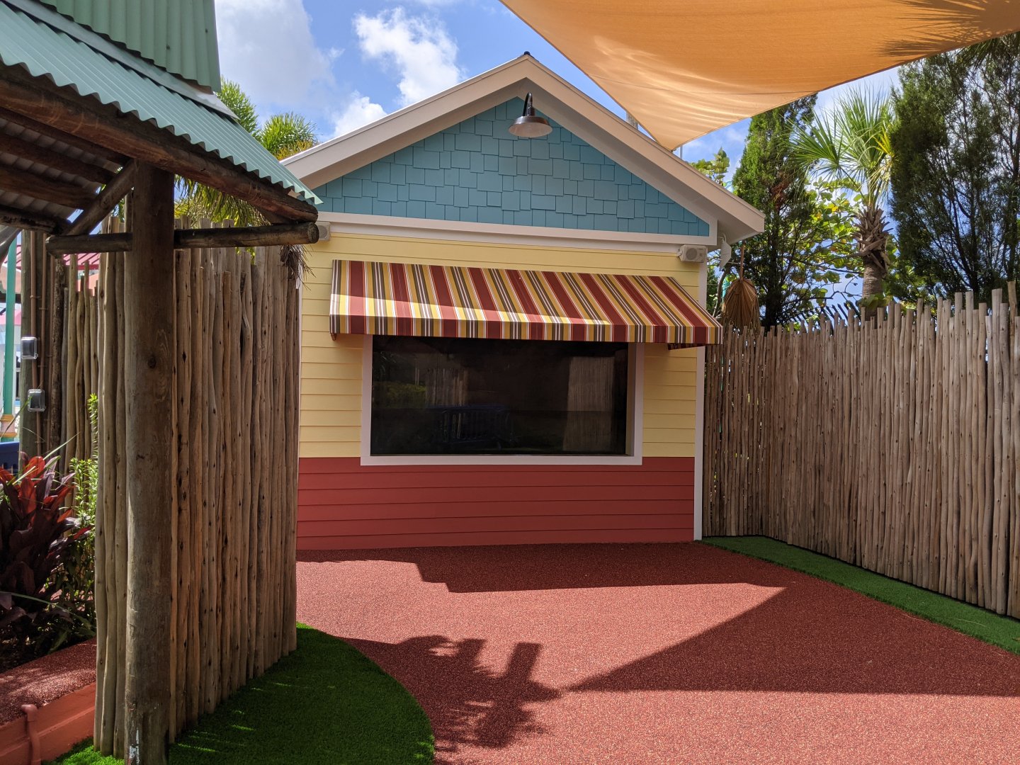 New African penguin habitat entrance