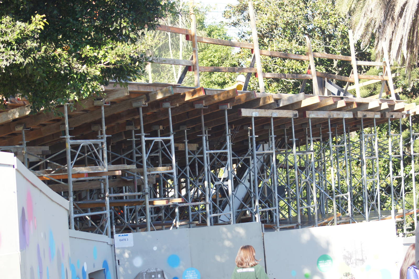 New amphitheatre construction progress