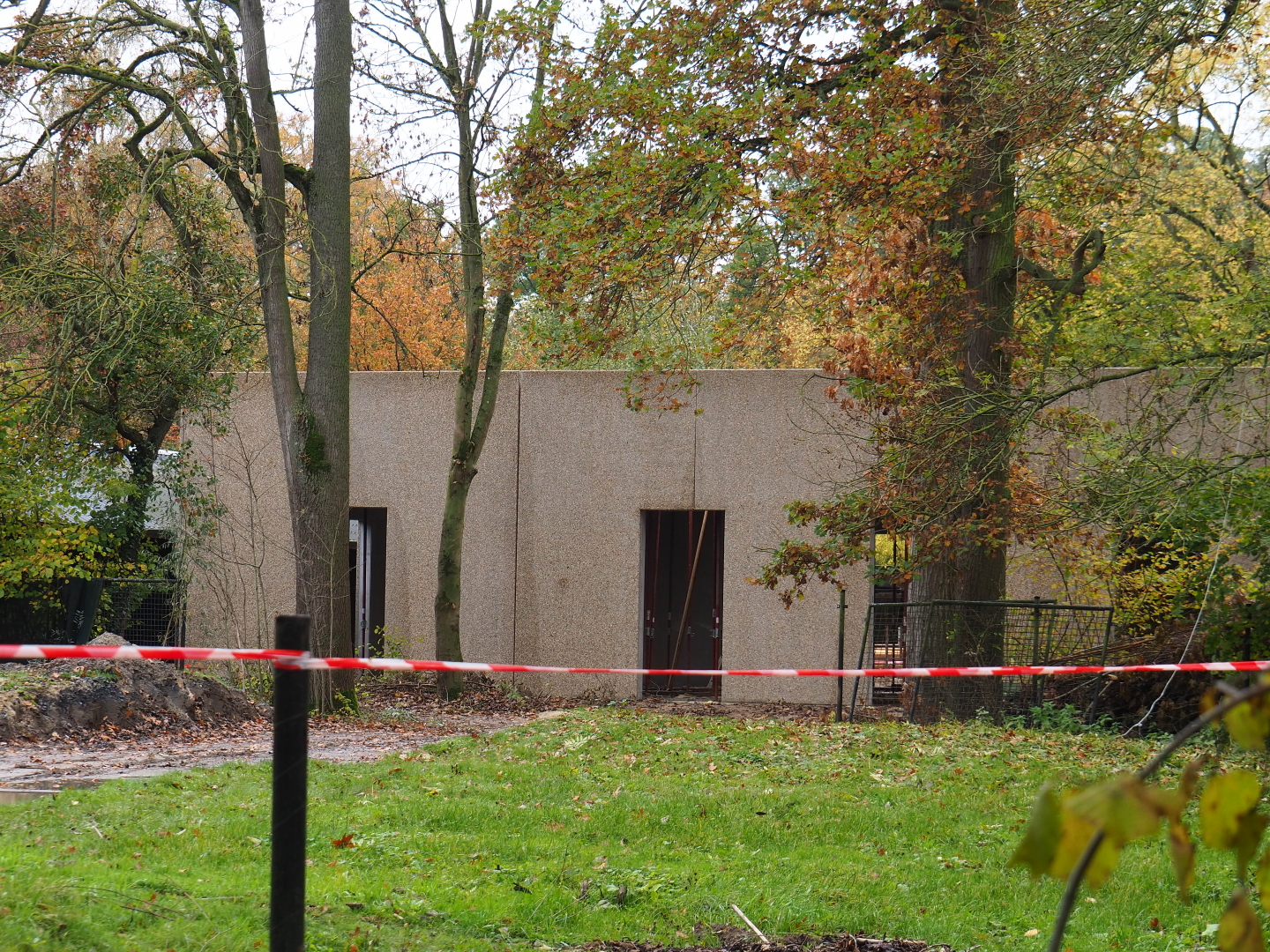 New antelope building construction site, 2021-11-06