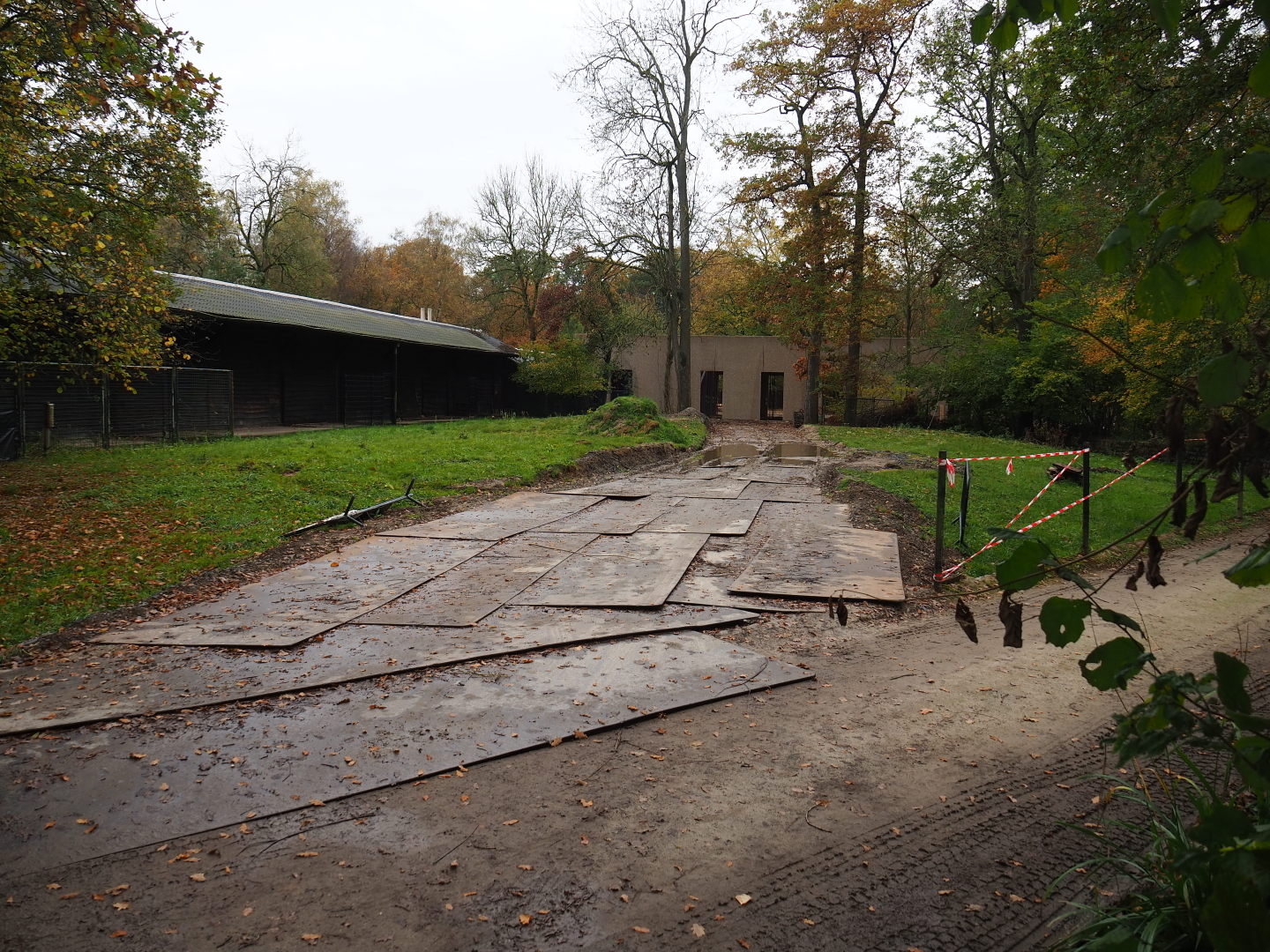 New antelope building construction site, 2021-11-06
