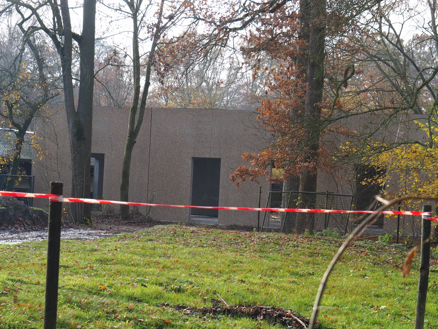 New antelope building construction site, 2021-11-06