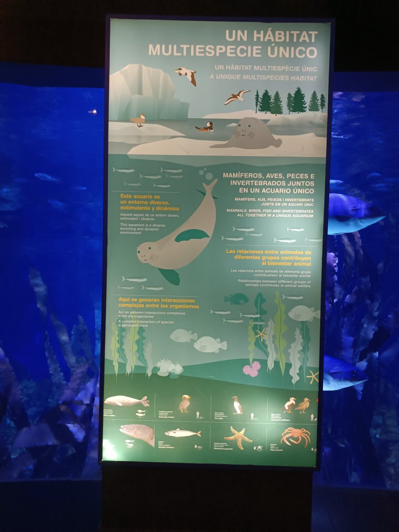 New arctic pavilion exhibit sign