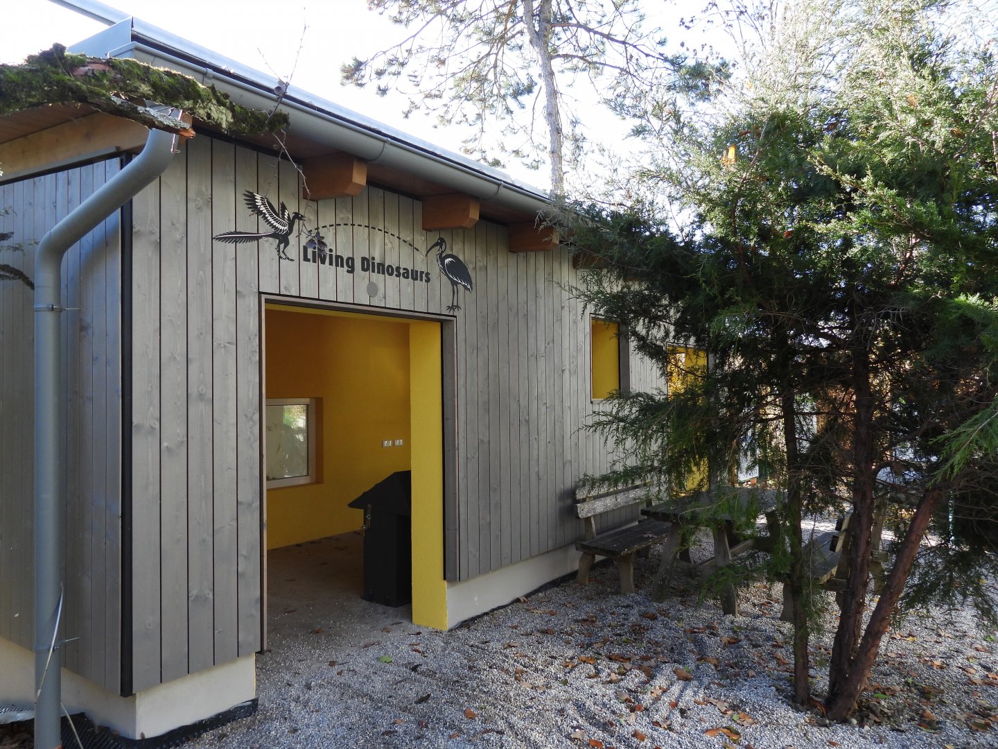 New area Biodiversity fo Europe - Entrance area bird stable