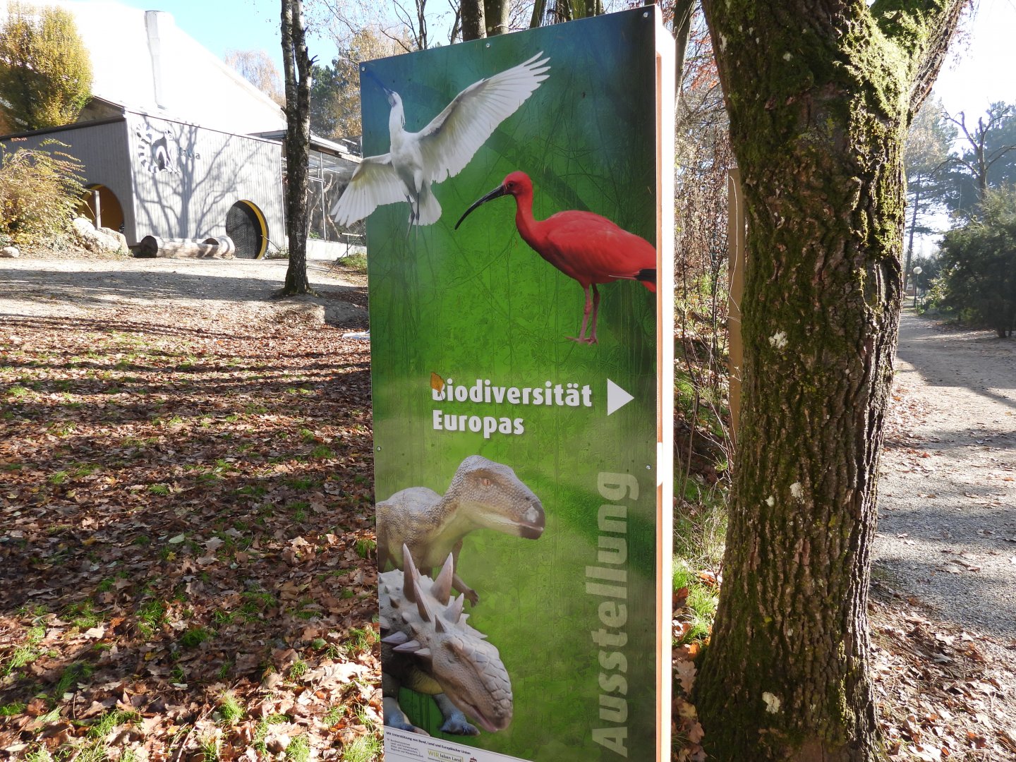 New area Biodiversity fo Europe - Entrance