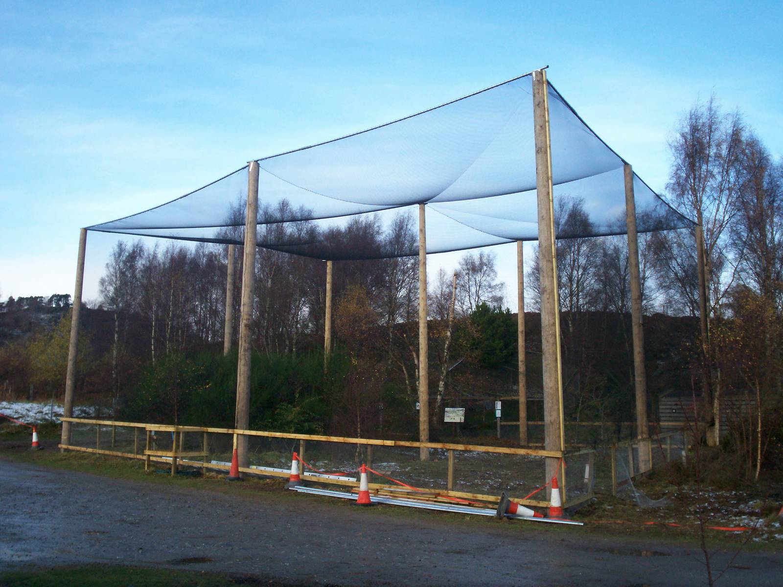 new aviary at the hwp