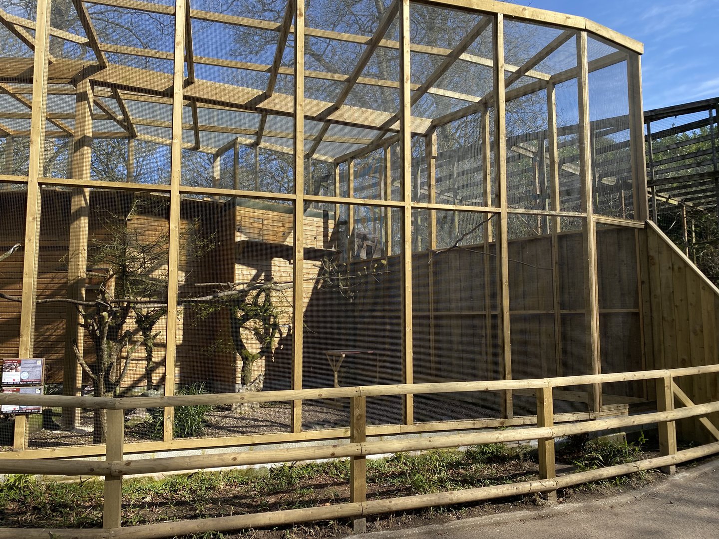 New aviary, Dudley zoo