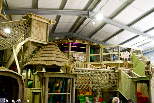 New baboon enclosure