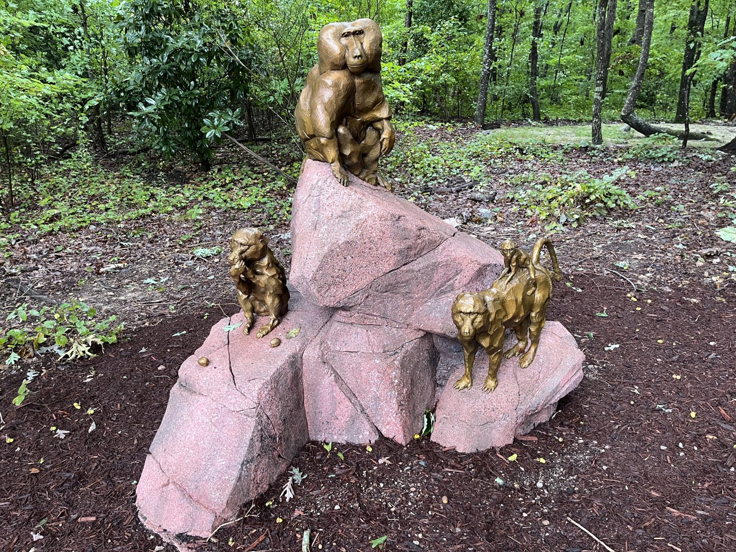 New Baboon Sculpture