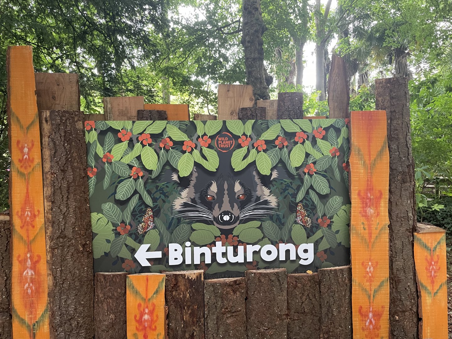 New Binturong Enclosure Signage