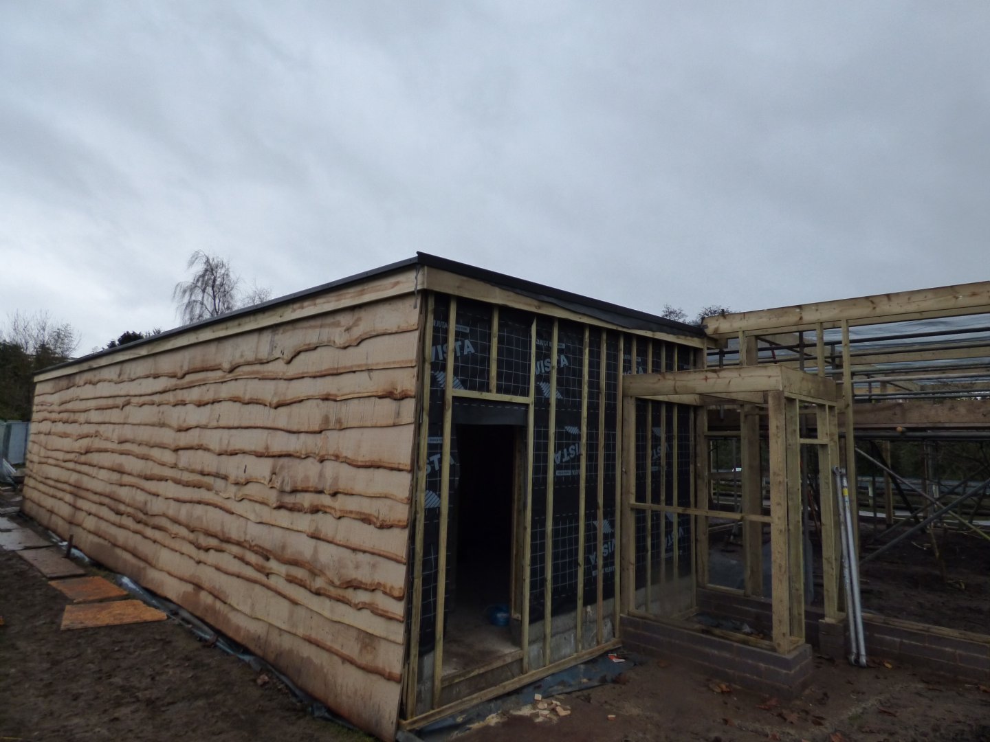 New Bird Aviary construction