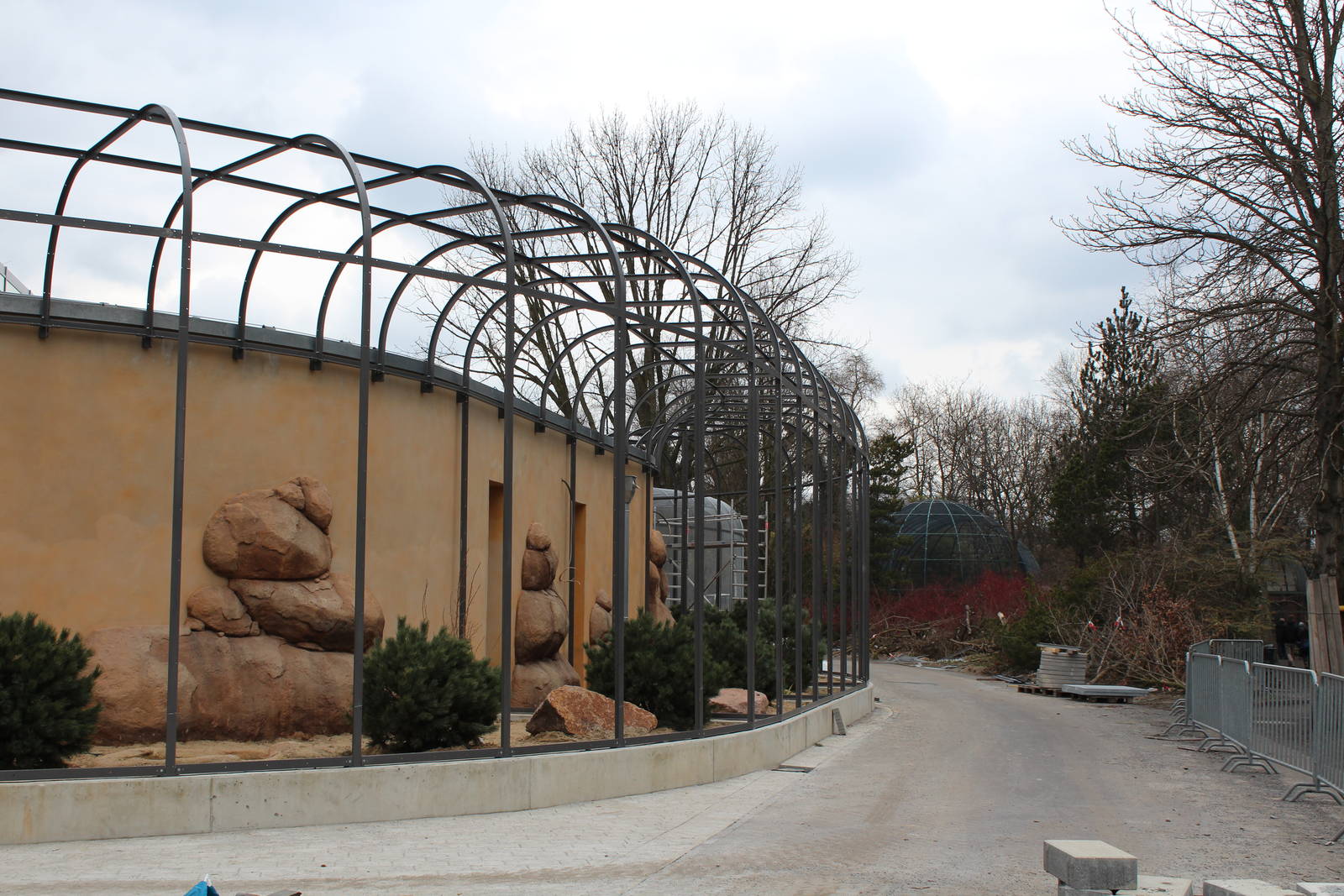 New Bird House exterior, April 2013