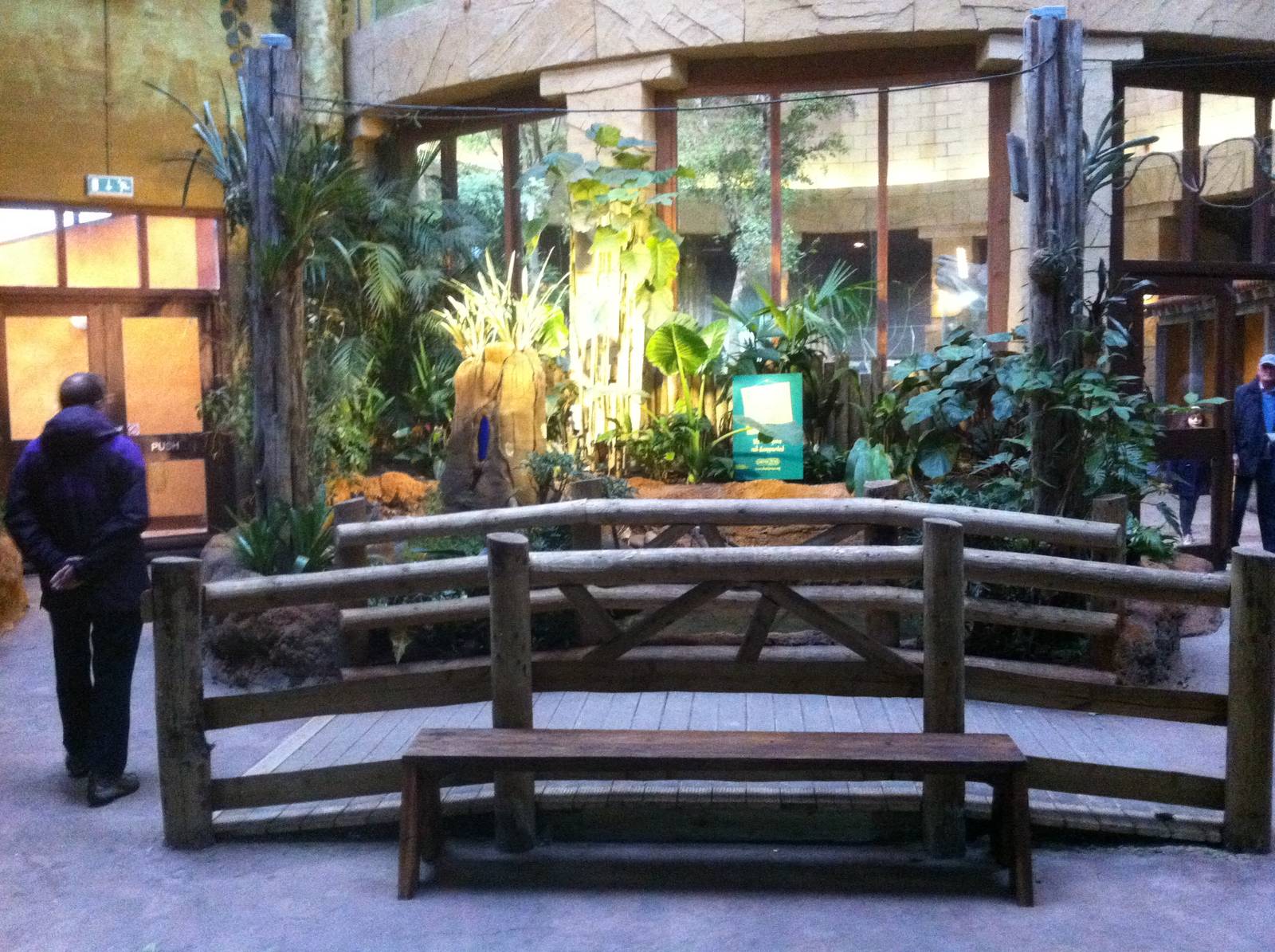 New Bridge and Leaf Cutter Ant Exhibit Jaguar House 27/12/11