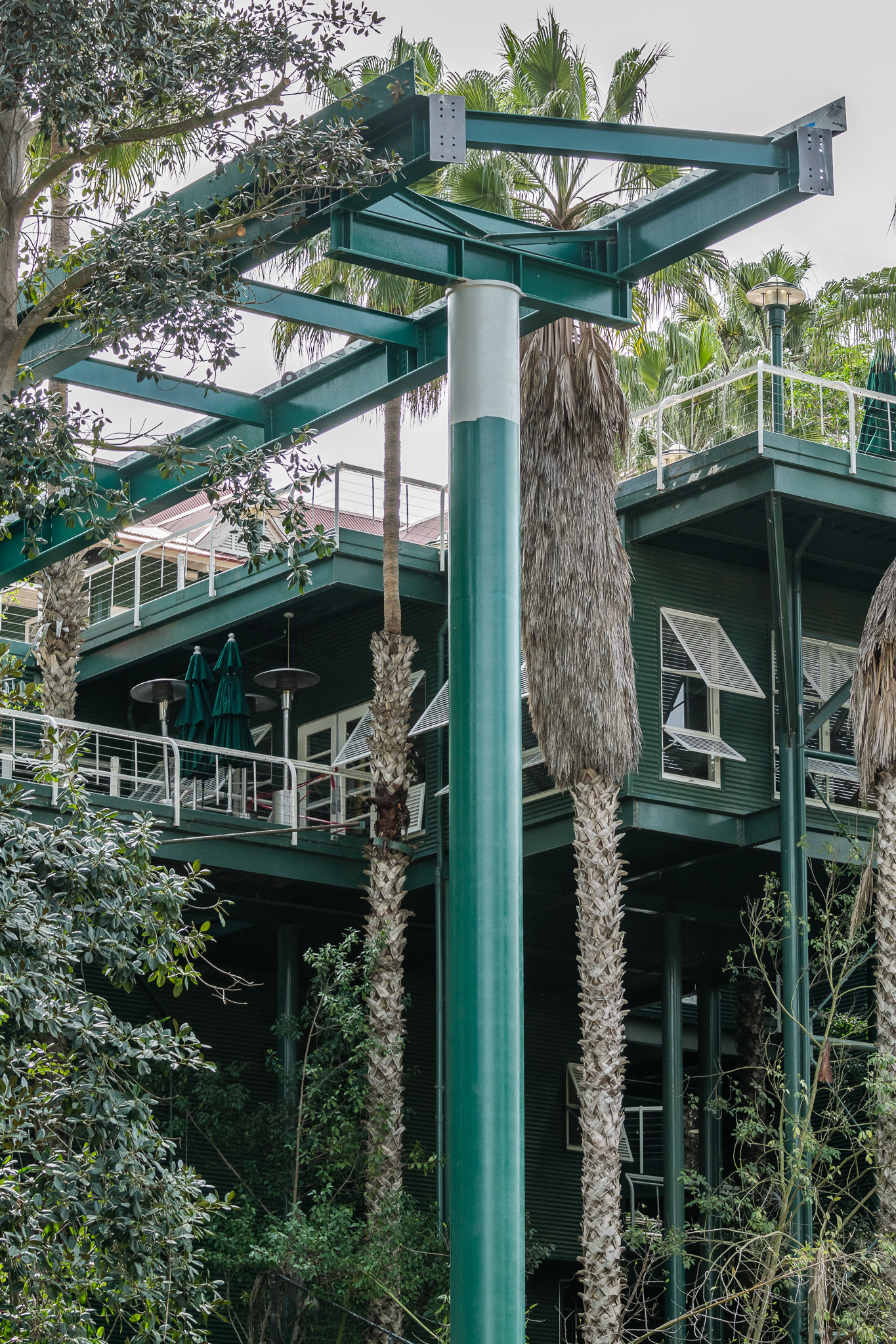 New bridge over the canyon.