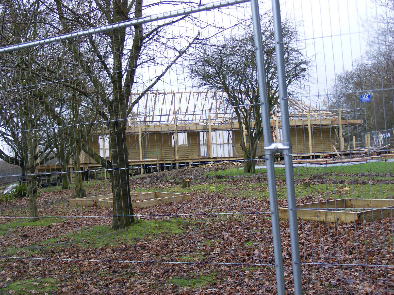 New building at Port Lympne Wild Animal Park, 13 February 2011