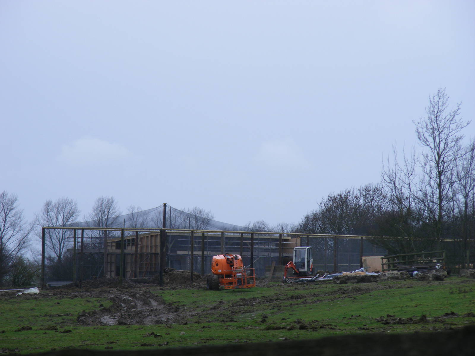 New building at Port Lympne Wild Animal Park, 13 February 2011