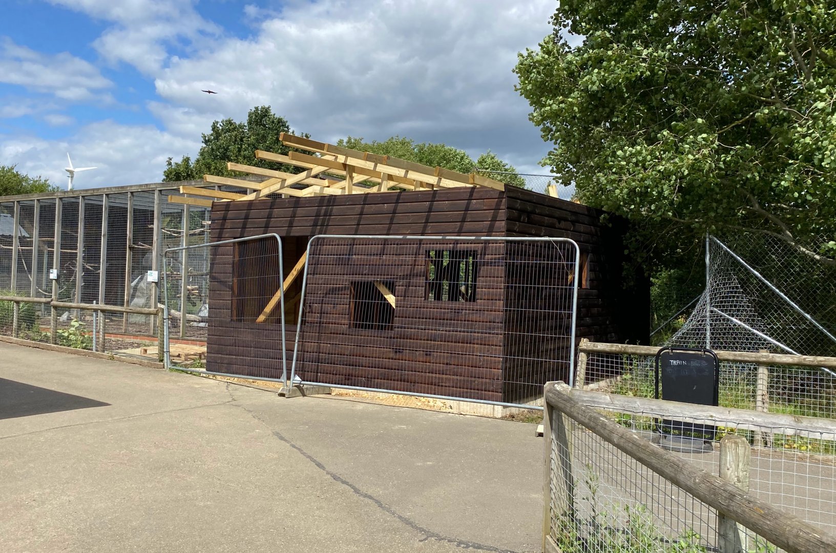 New building, Hamerton, UK