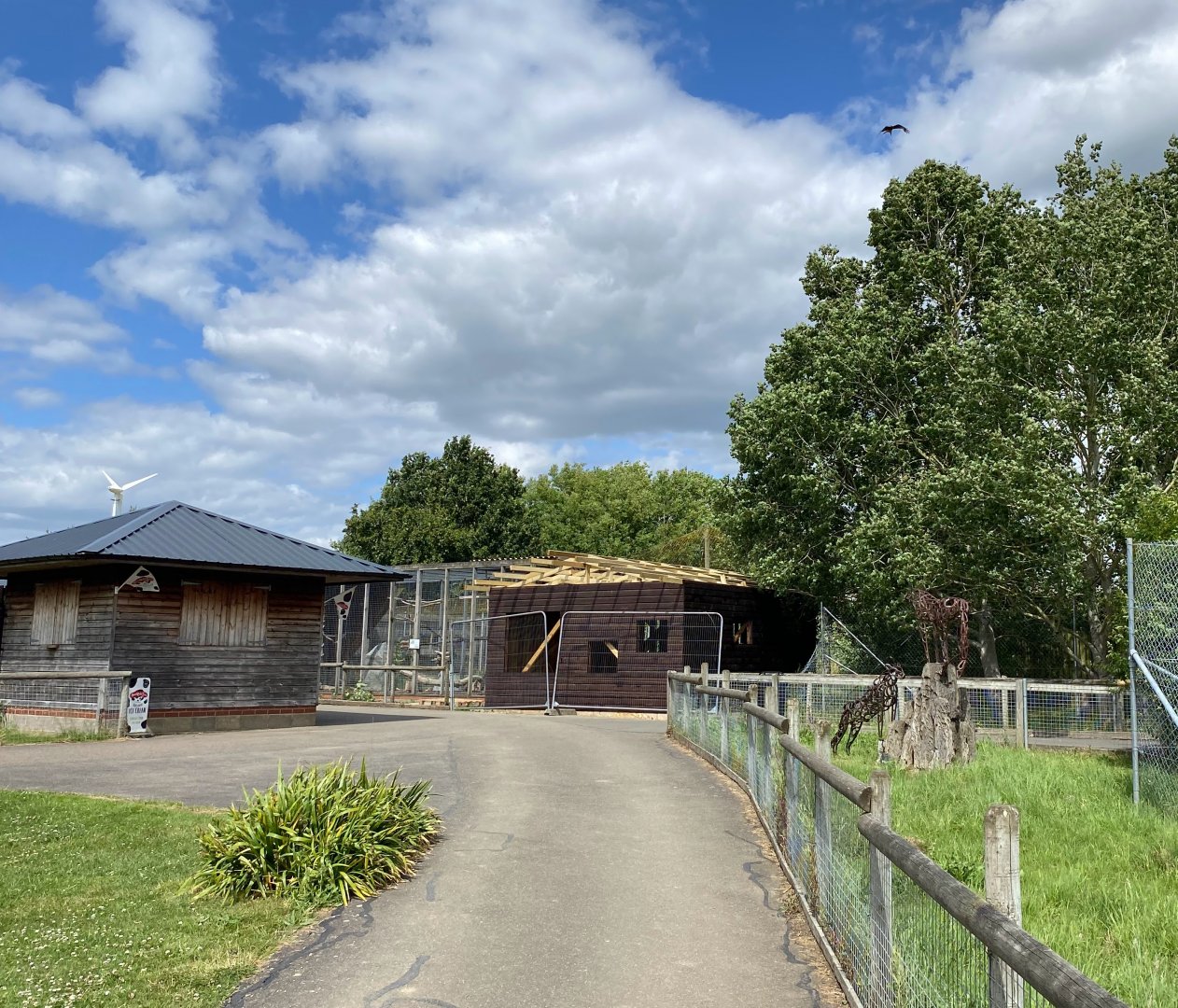 New building, Hamerton, UK