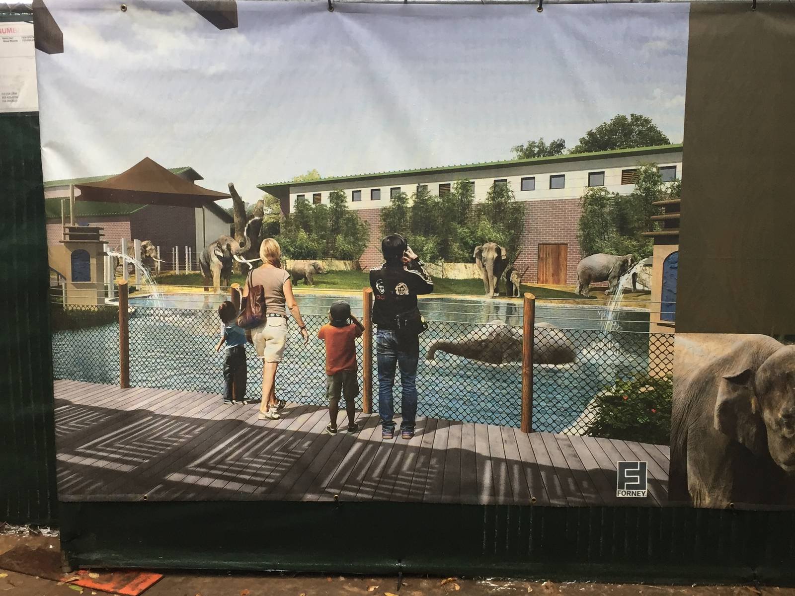 New Bull elephant Yard renderings and construction