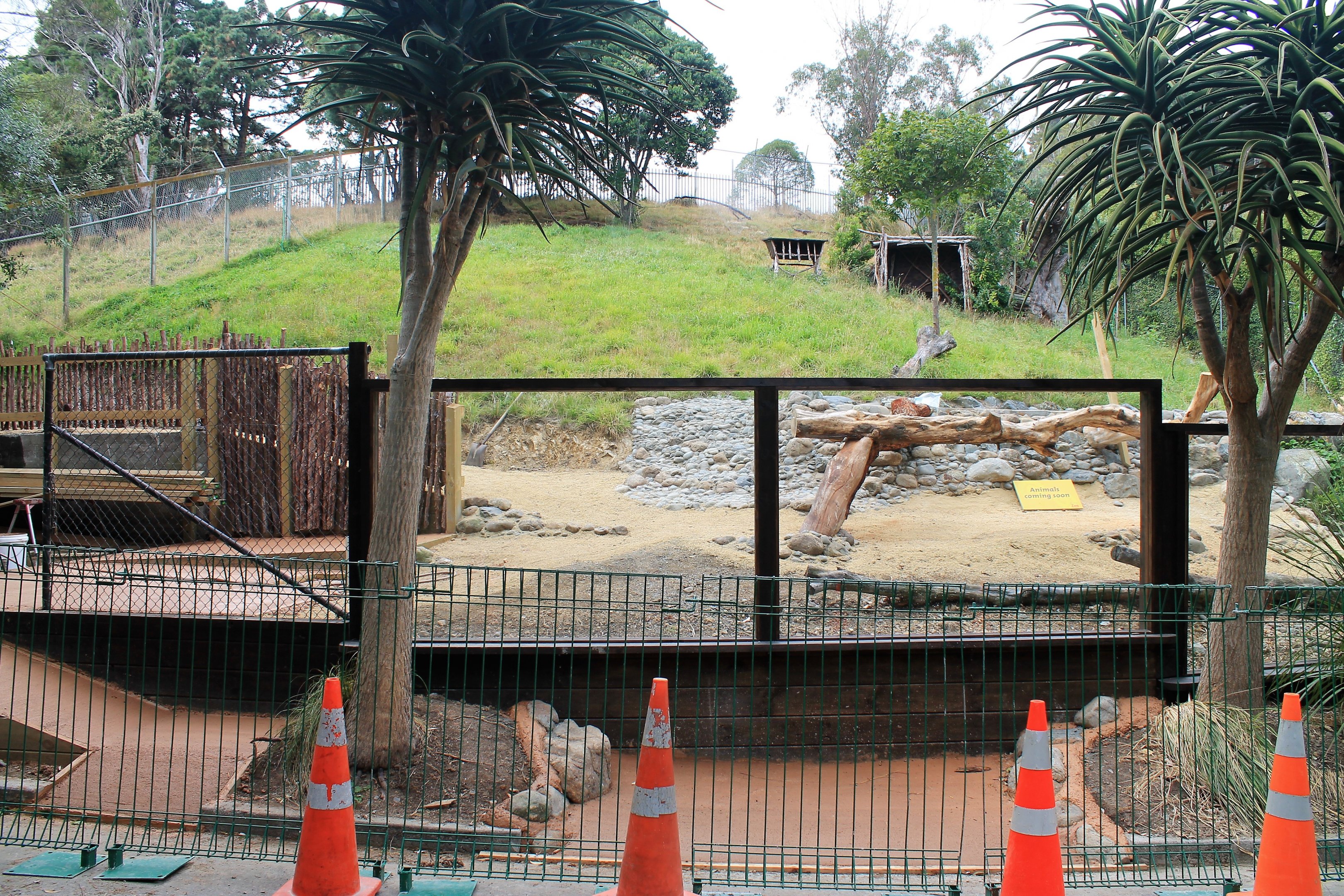New Capybara exhibit under construction