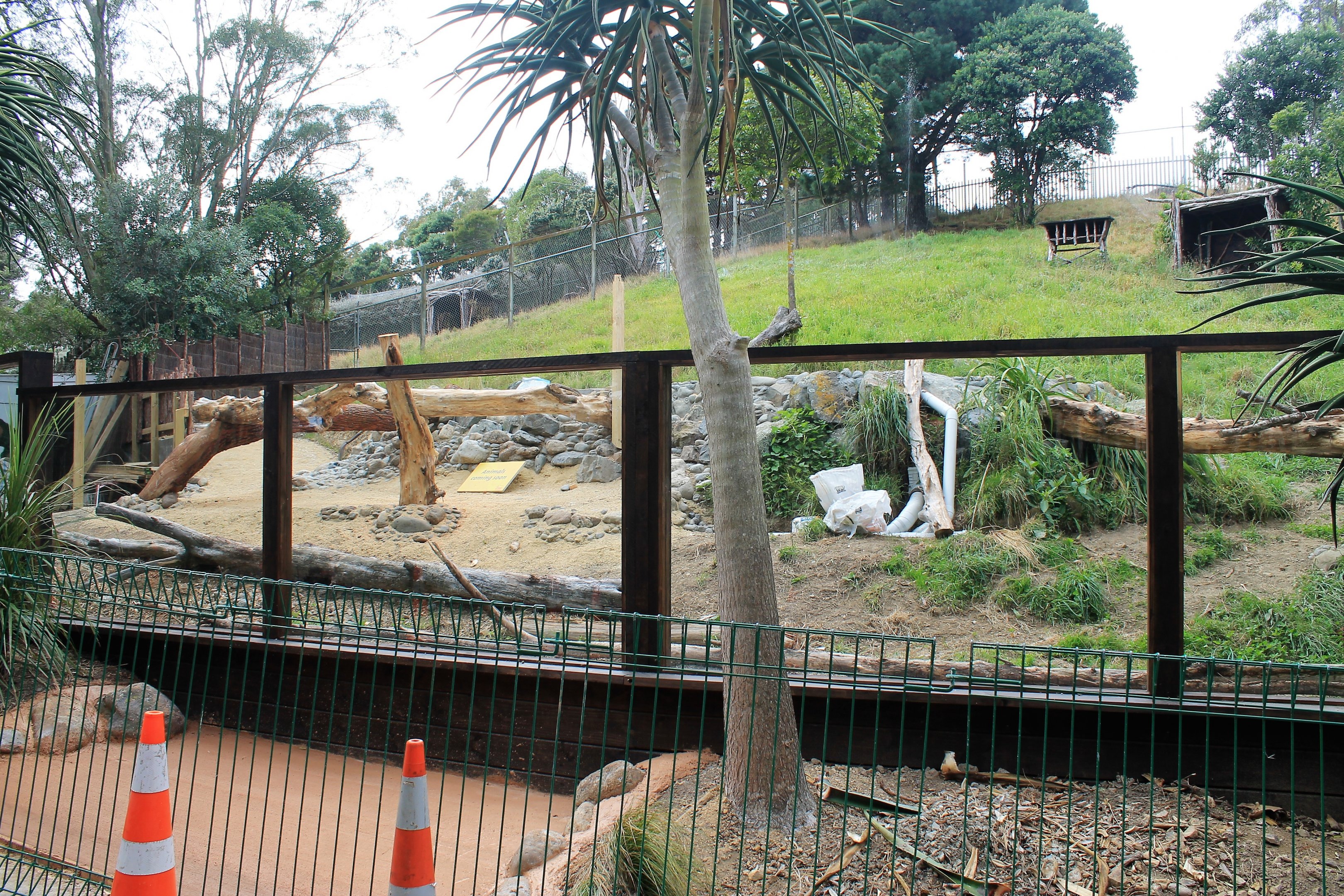New Capybara exhibit under construction