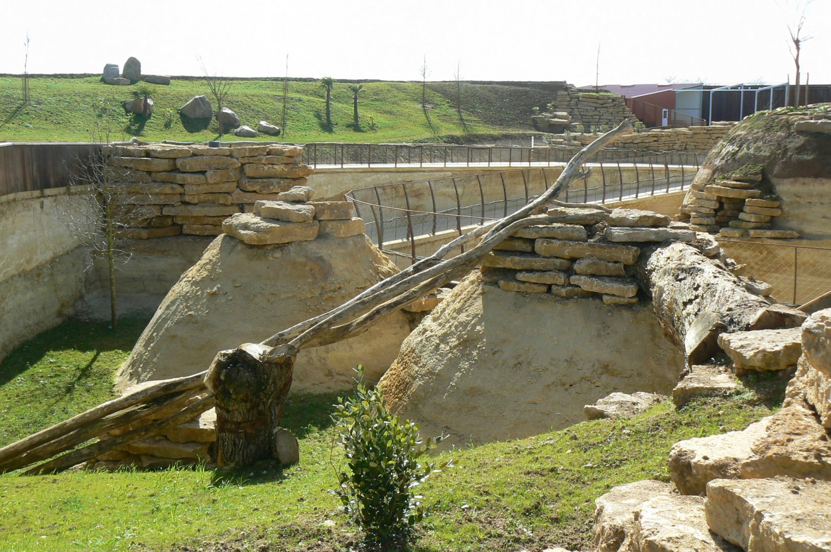 New carnivores crater - Future small mammals exhbiti - Upper part