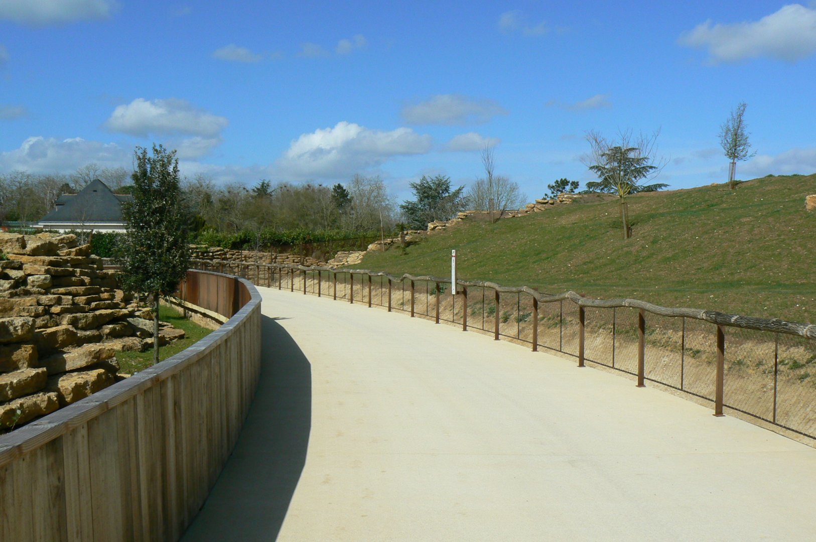 New carnivores crater - Part of the new cheetahs enclosure