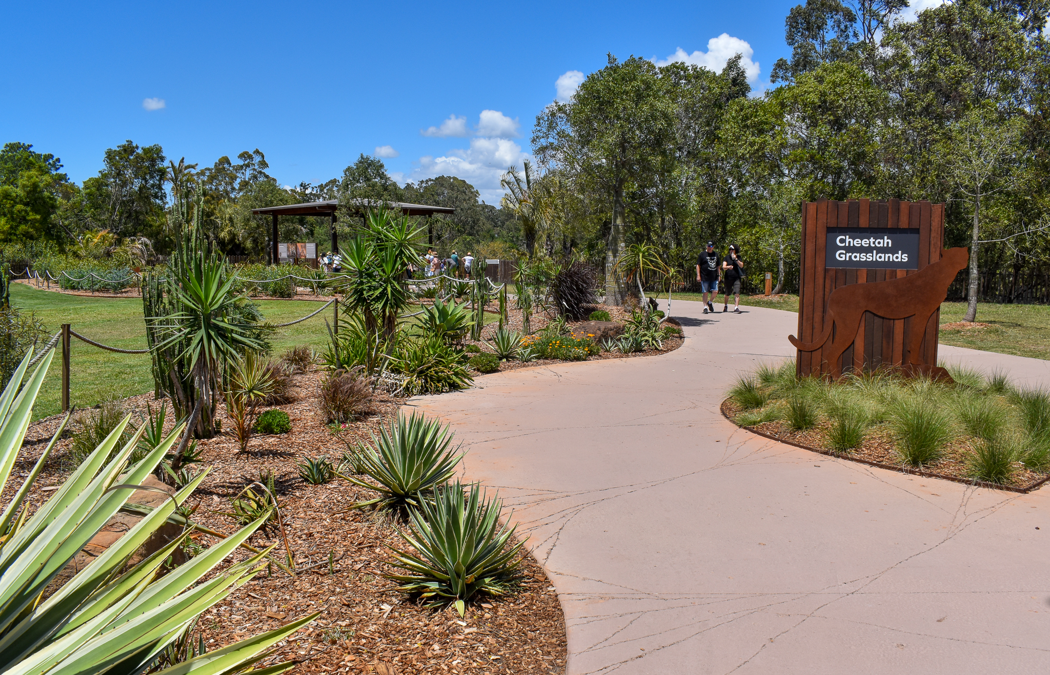 New Cheetah Grasslands - entrance