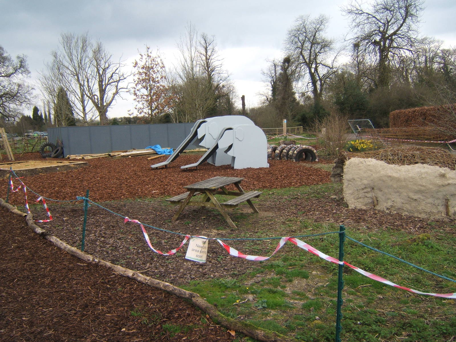 New Childrens play area next to Red River Hogs