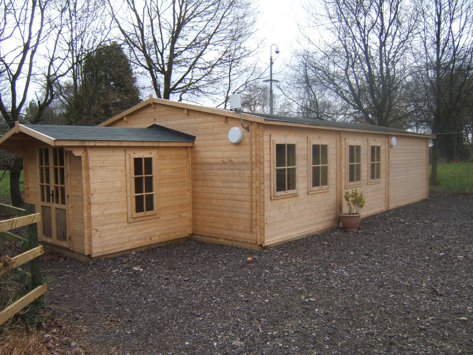 New classroom next to the Serval enclosure