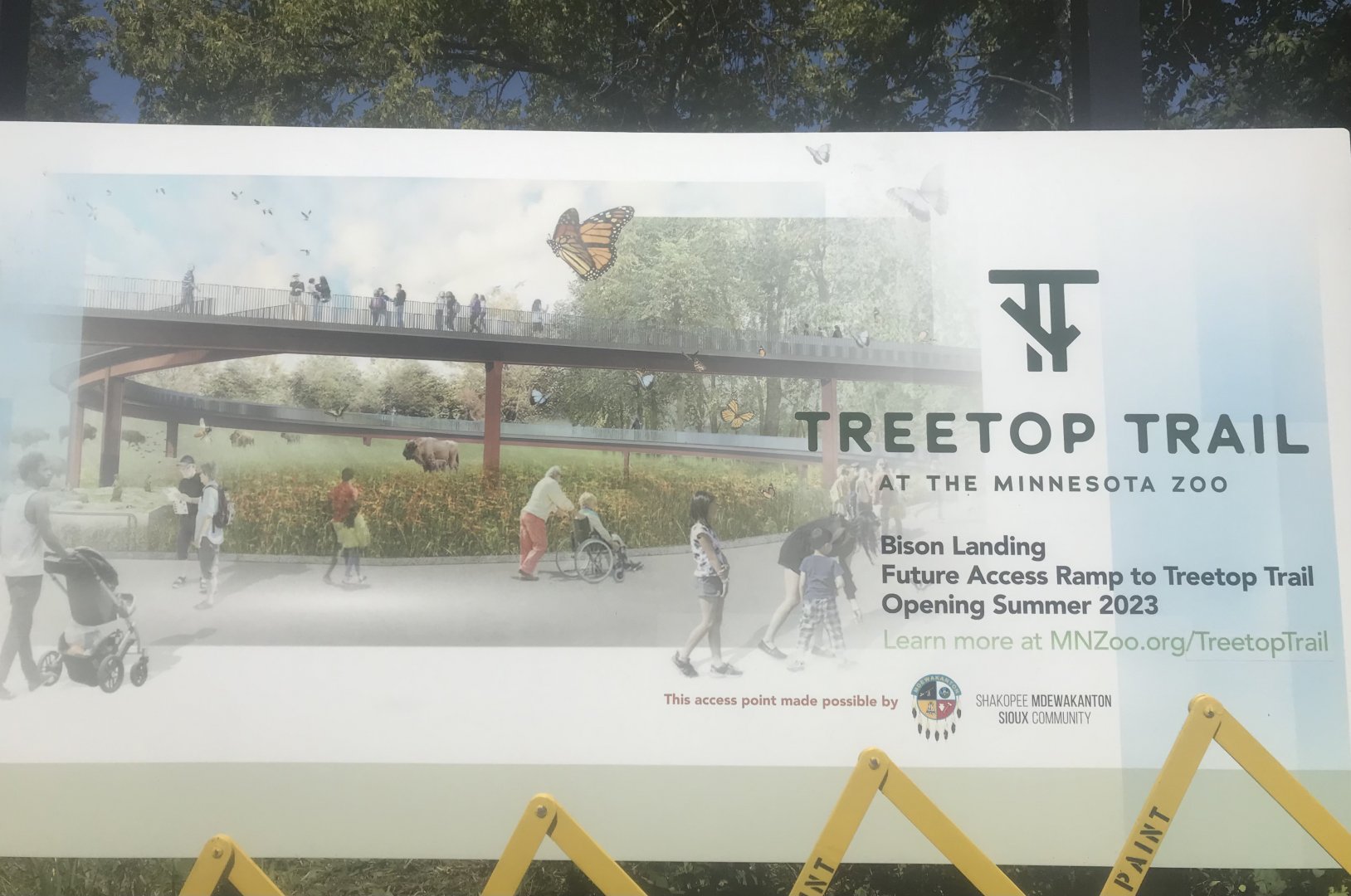 New Concept Art for the Treetops Trail