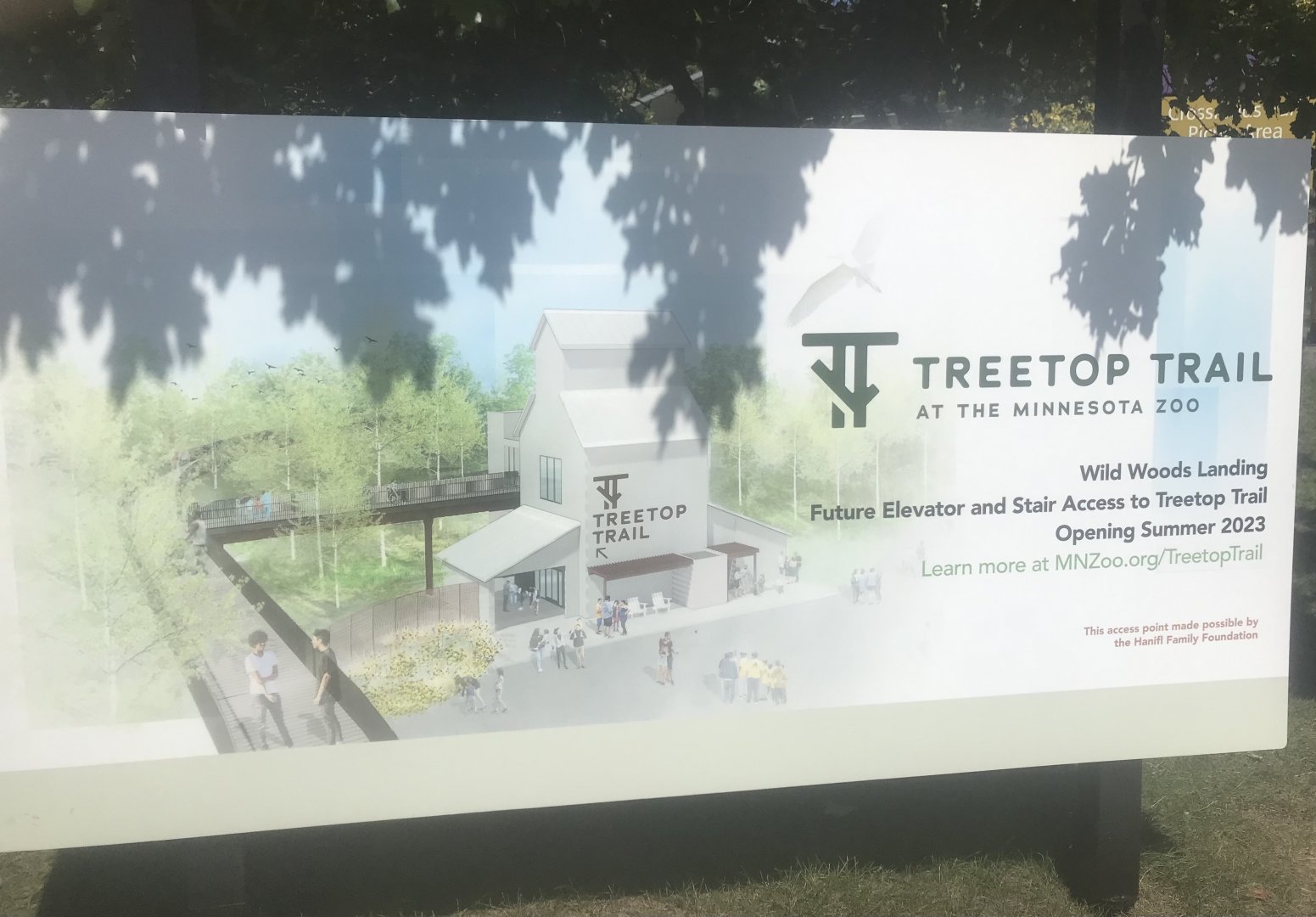 New Concept Art for the Treetops Trail