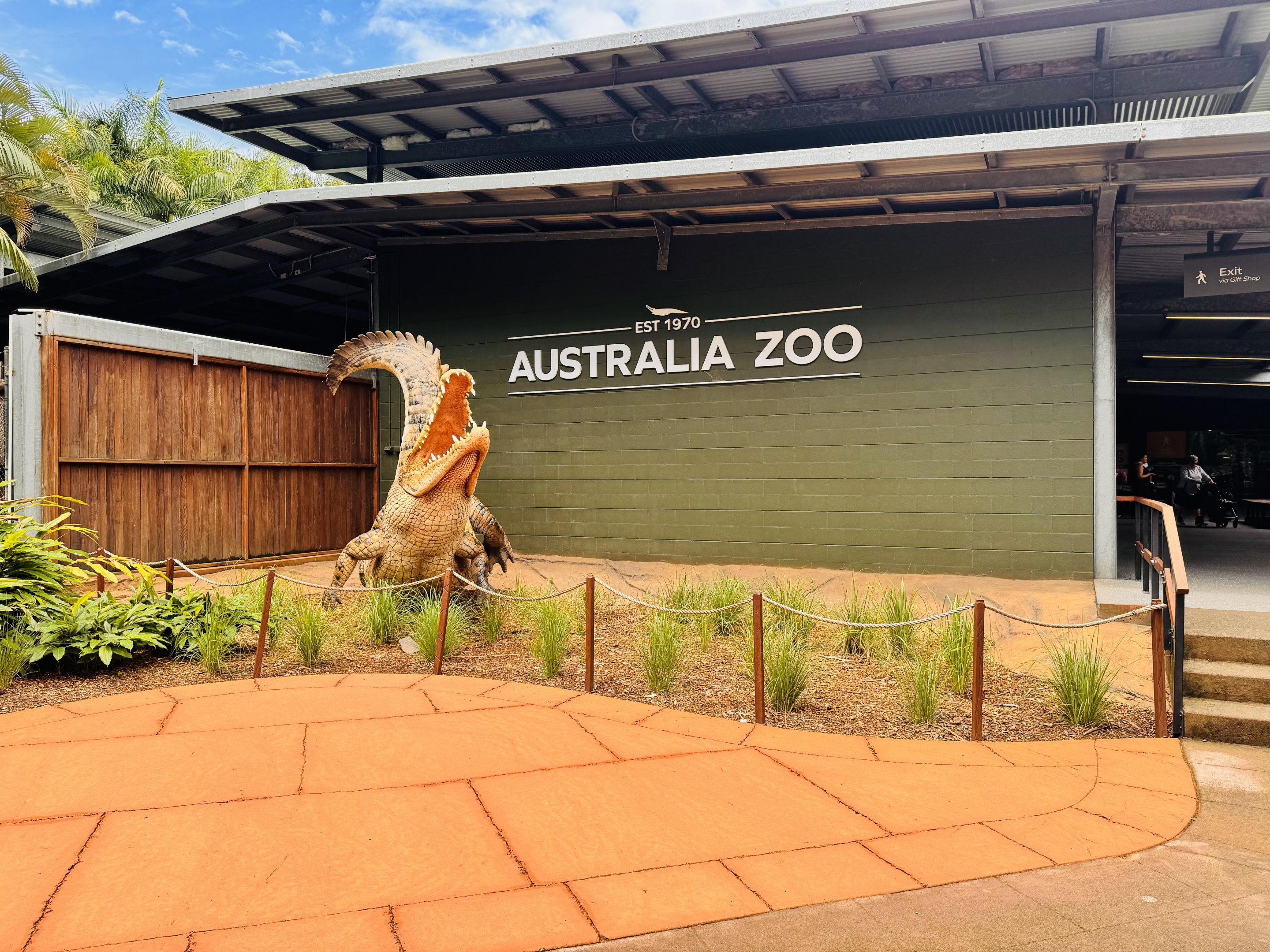 New Crocodile Statue