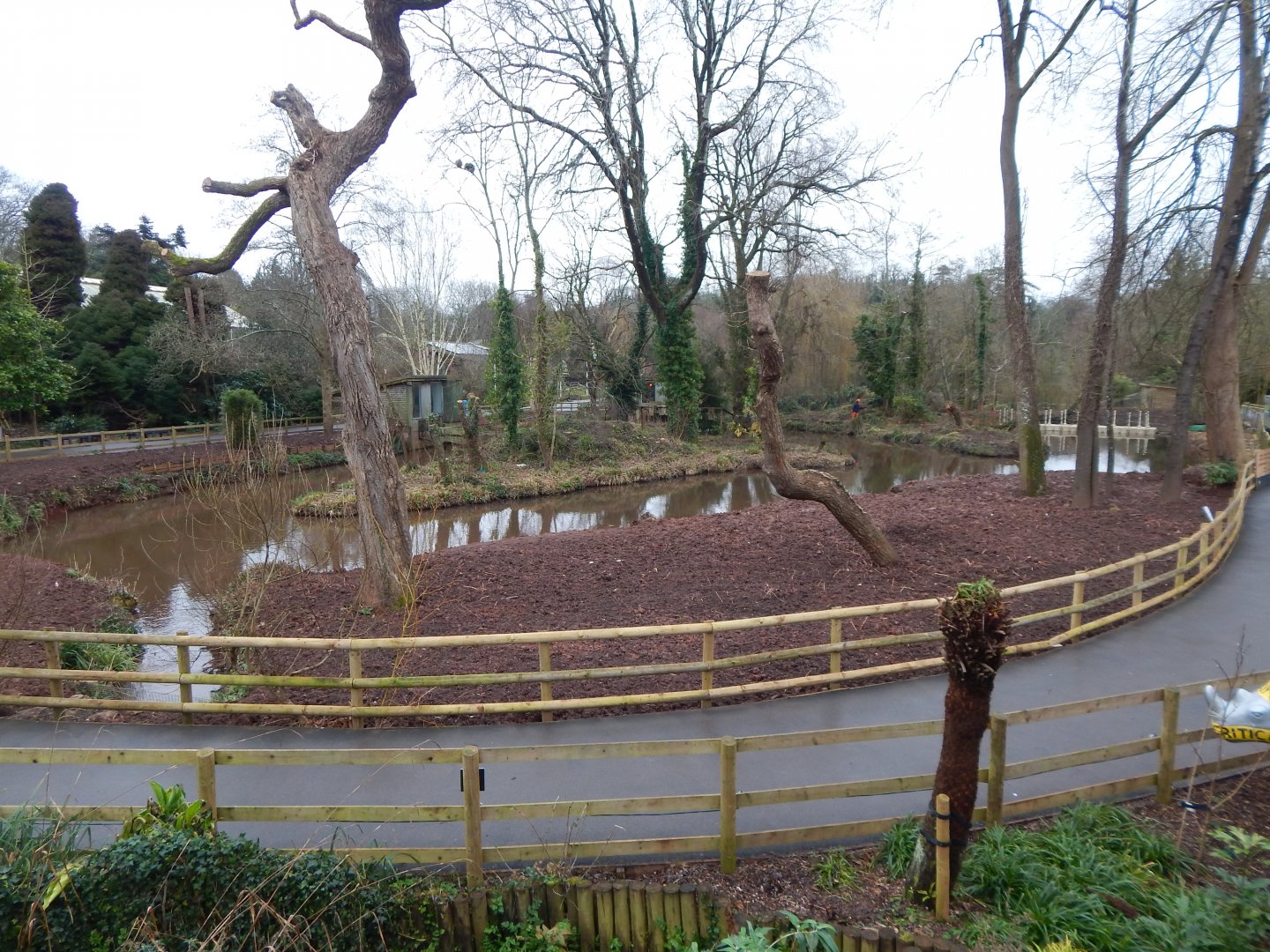 New developments near entrance 050224