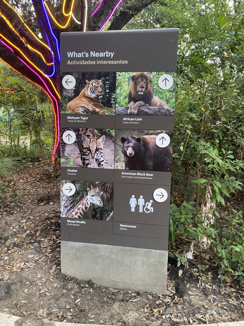 New Directional Sign- Cypress Circle Cafe