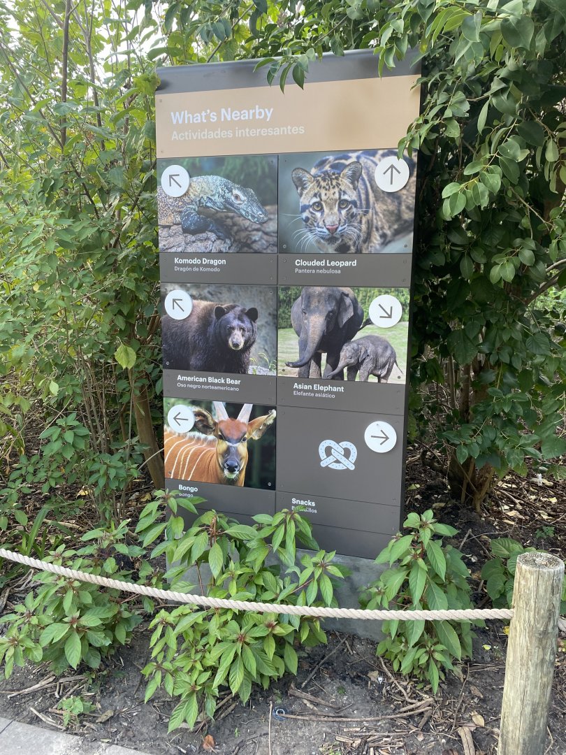 New Directional Sign- Hoof Run