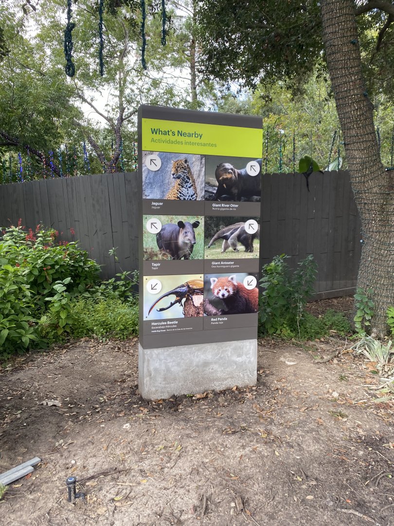 New Directional Sign- South America’s Pantanal