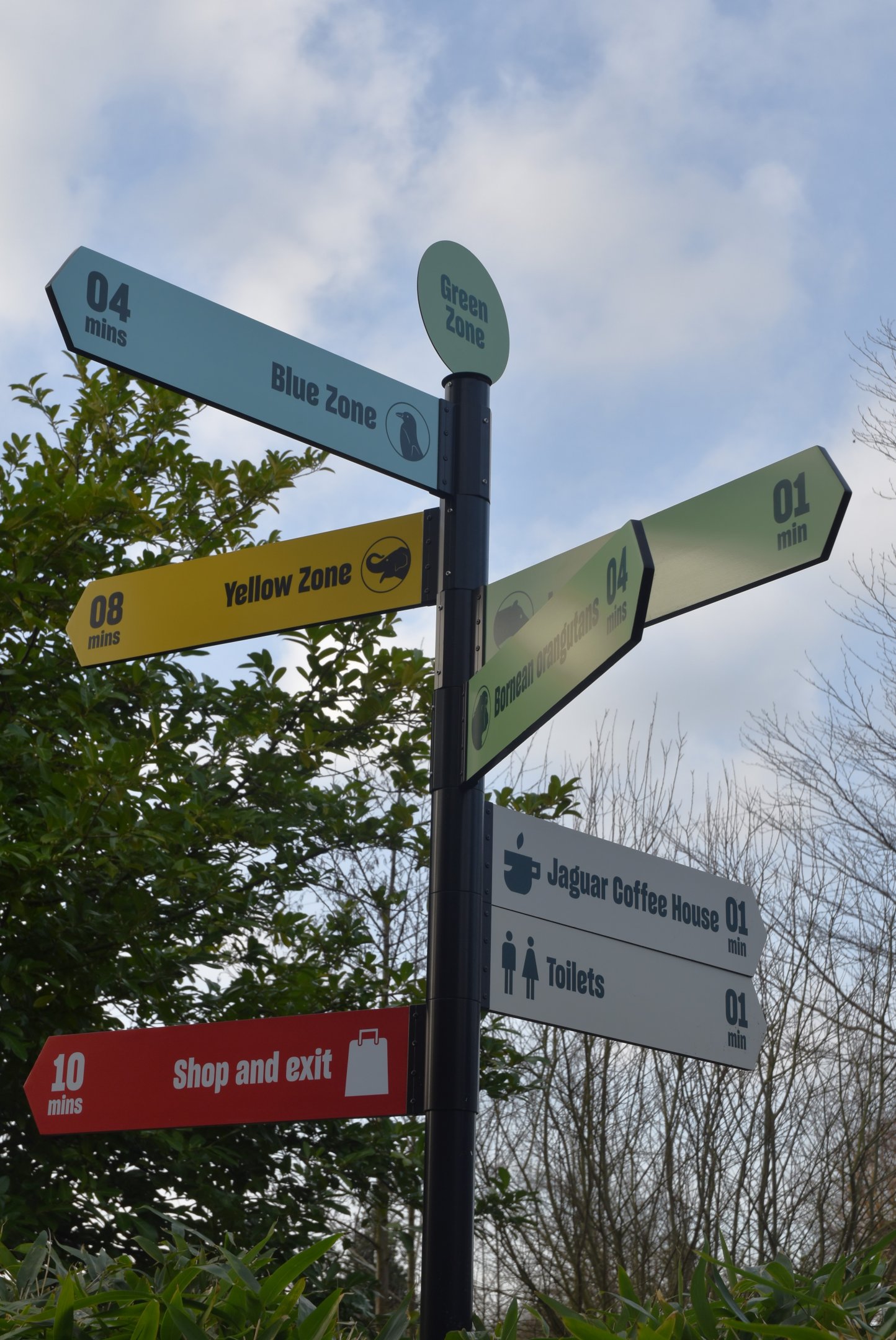 New Directional Signage at Chester, 1st February 2025