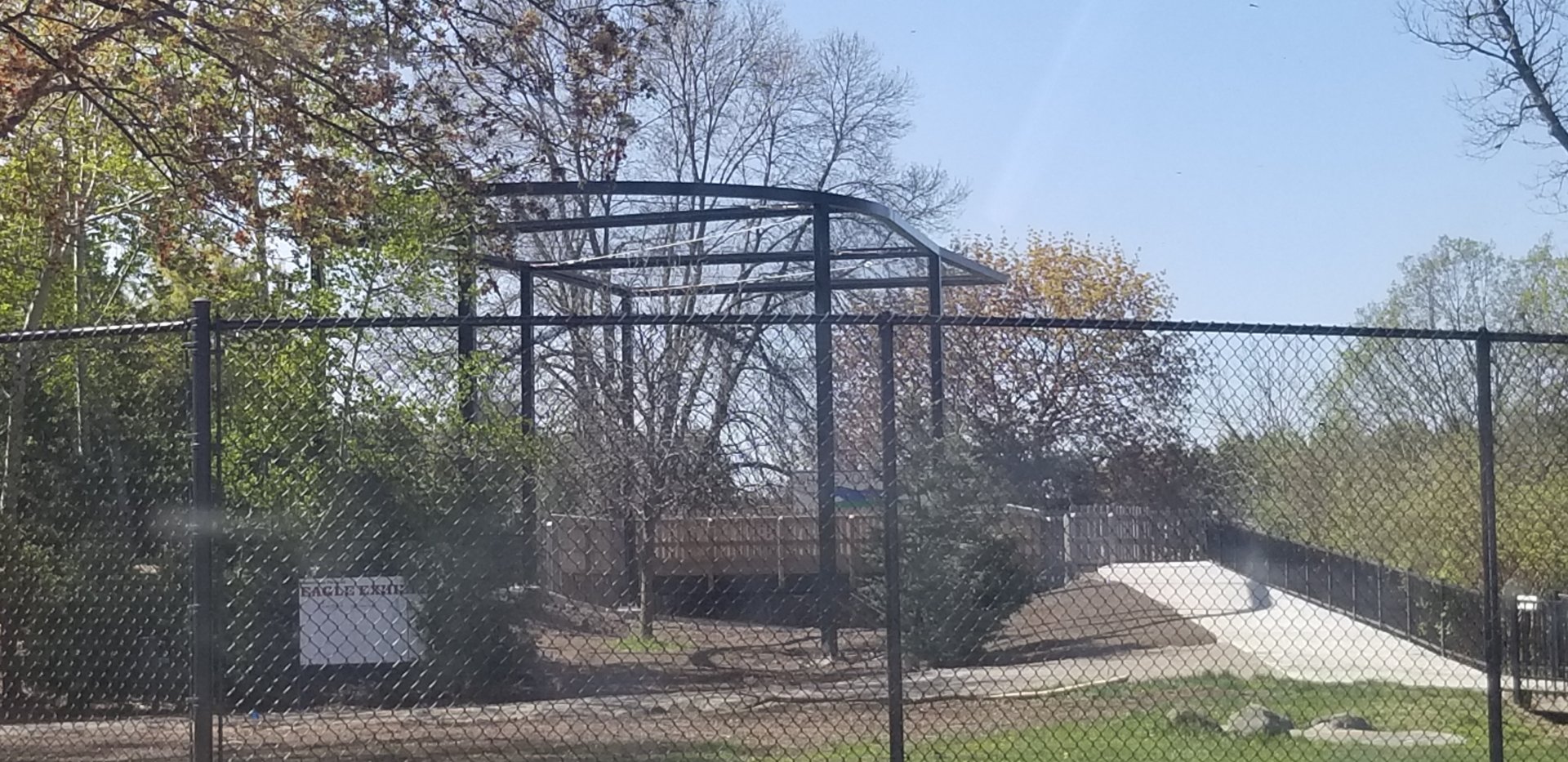 New Eagle Exhibit Construction