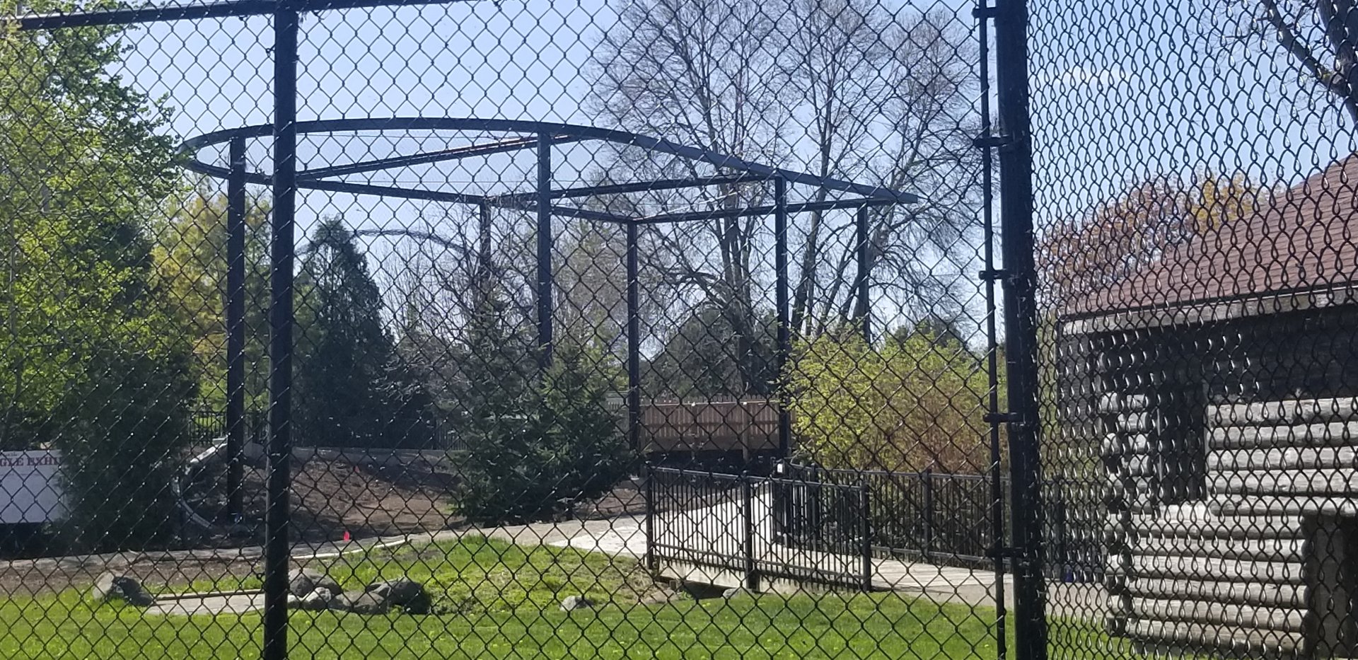 New Eagle Exhibit Construction