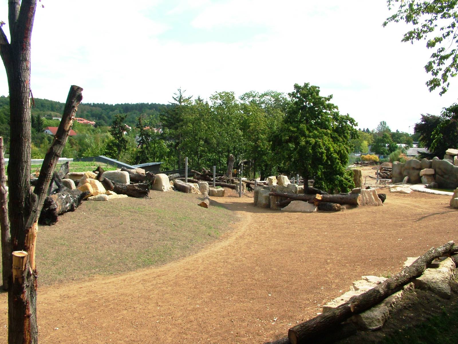 New Elephant Enclosure at Prague, 25/08/12