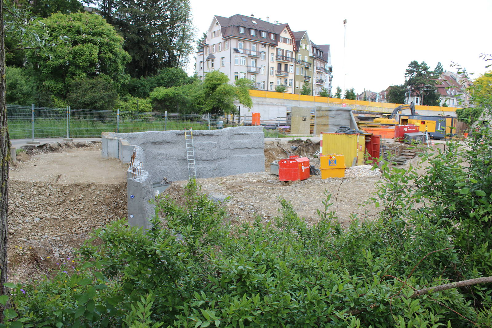 New Elephant Enclosure Under Construction