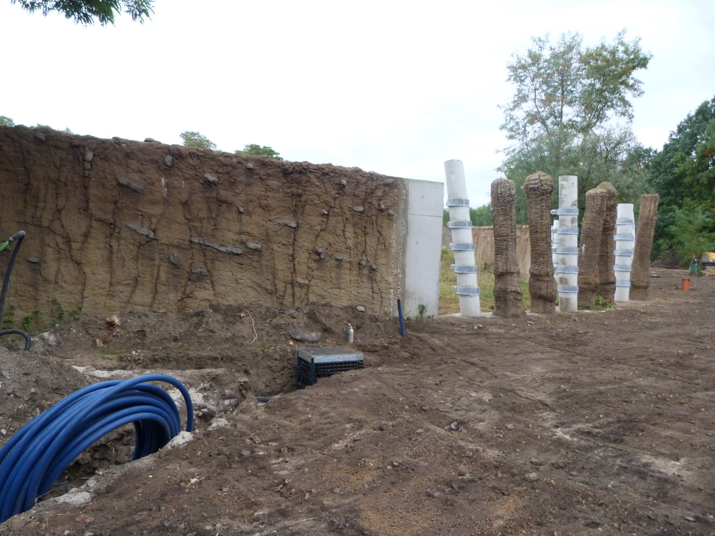 New elephant house construction -Tierpark Berlin (2024)