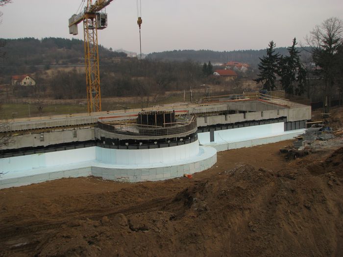 New elephant house contruction site