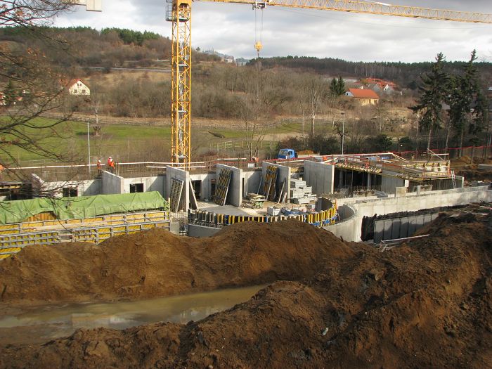 New elephant house contruction site