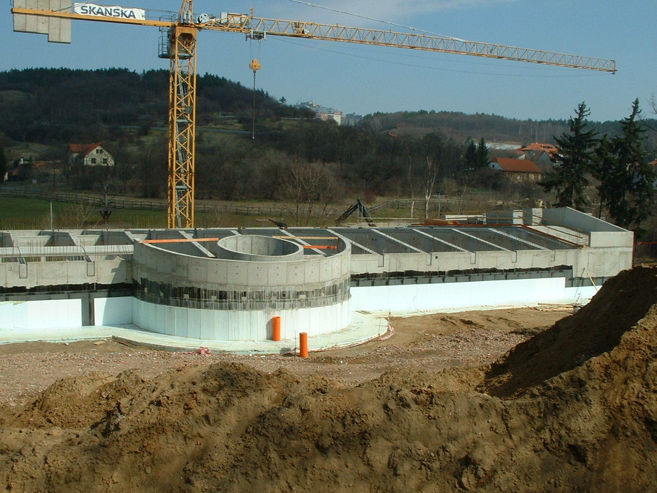 New Elephant House - Prague Zoo - March 2011