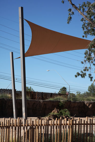 new elephant shade structure