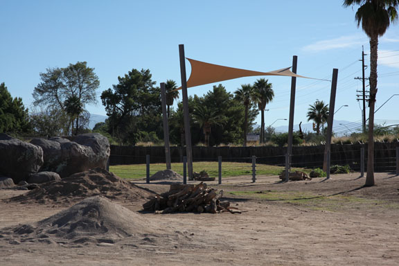 new elephant shade structure